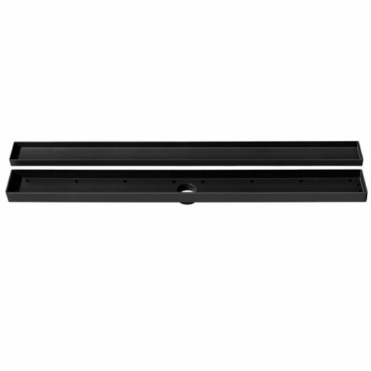 Ralo Box Linear Inox 304 Saída Lateral Preto Mozaik 70Cm - Imagem principal - c369908d-b435-4775-9bb6-3759d5c9d972