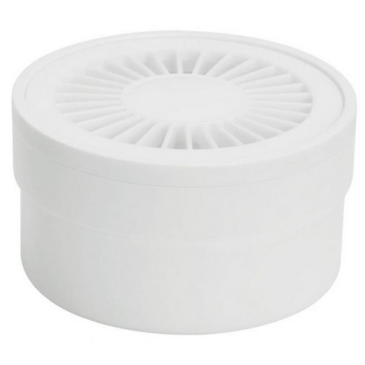 Ralo Cilindrico Sinfonado 100x54x40mm Branco Amanco - Imagem principal - 5f65cb9e-f5c4-4fc1-a1b3-cf1cde144dbe