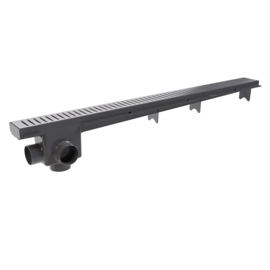 Ralo Linear Com grelha Vazada Cromado 70cm Astra - Imagem principal - ba188837-ef44-4580-b62b-d5b28f96d88c