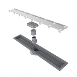 Ralo Linear Smart Sifonado 60cm Tampa Oculta Linear