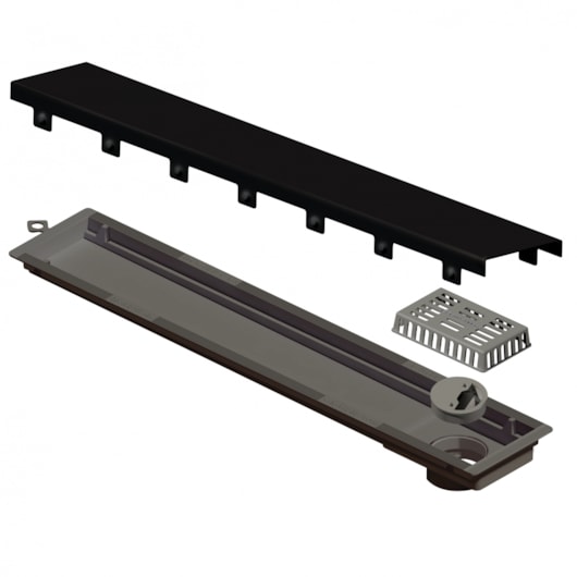 Ralo Linear Versatile Tampa Black Matte 4254 Linear 50cm - Imagem principal - f3c307dc-8ce6-4464-b13b-ff355d7337d2