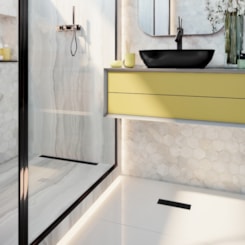 Ralo Linear Versatile Tampa Black Matte 4260 Linear 75cm