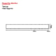 Ralo Linear Versatile Tampa Black Matte 4260 Linear 75cm - 02218411-be6c-4152-bcad-d2622897ffd7