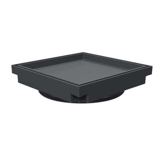 Ralo Oculto Quadrado Cinza Astra 10x10cm - Imagem principal - d0d9bb1f-a490-40a4-bb55-068a1b44b89e