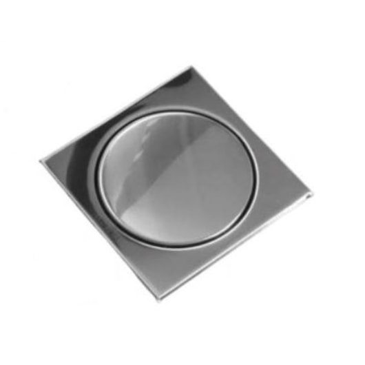 Ralo Quadrado Elegance 17,5x17,5cm Polido Mozaik - Imagem principal - 9400978d-bfcf-4b71-bac6-124a006905a0