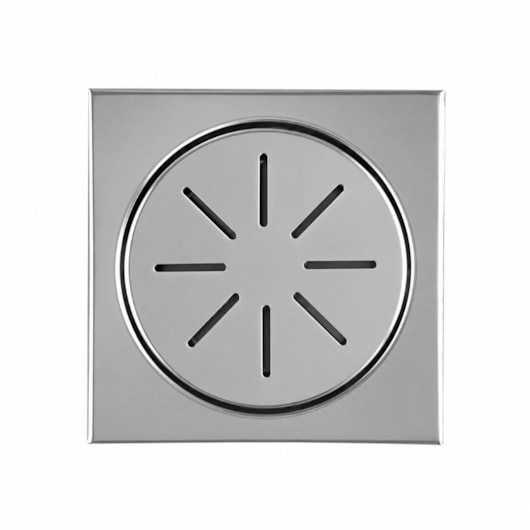Ralo Quadrado Elegance Decor Polido Mozaik 12,5x12,5cm - Imagem principal - 7a72b4bd-046f-41ec-bea4-03ca9d5e95f1