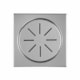 Ralo Quadrado Elegance Decor Polido Mozaik 12,5x12,5cm - 30096f2f-a7ea-44bb-9563-db567fbe1616