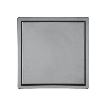 Ralo Quadrado Quattro Vistta Polido Mozaik 15cm