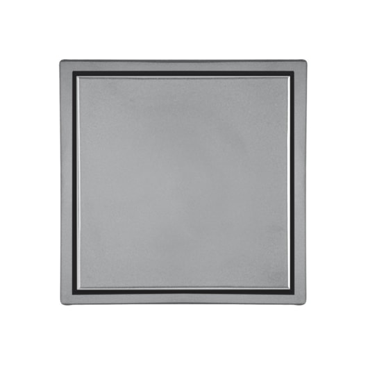 Ralo Quadrado Quattro Vistta Polido Mozaik 15cm - Imagem principal - fc7cb927-e6fa-48e2-898f-a916be70e0ae