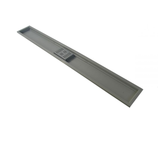 Ralo  Royal Com Tampa Inox Linear 100cm - Imagem principal - 79da9b00-97b6-4f60-be51-7610b8960350
