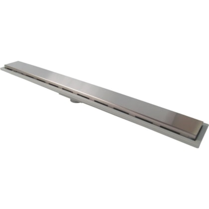 Ralo  Royal Com Tampa Inox Linear 100cm