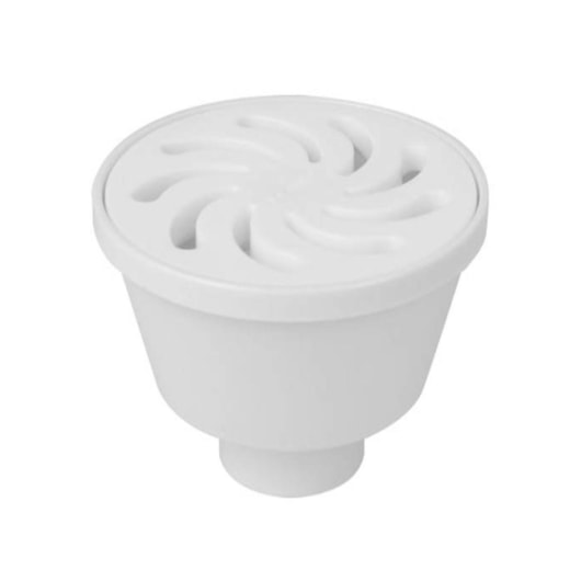 Ralo Sifonado Redondo Amanco 10x3,8cm - Imagem principal - 84bd8e2a-868f-4273-8dfb-efe0f48ae324