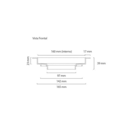 Ralo Square Com Tampa Inox Escovado Linear 15x15cm - Imagem principal - e4ada776-e944-4827-907d-5315e4a093f0