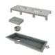 Ralo Tiny Pvc 25cm Com Tampa Inox Escovado Vazado Linear - 6cb5ba1d-2a11-499c-8f72-418b6d5b7227