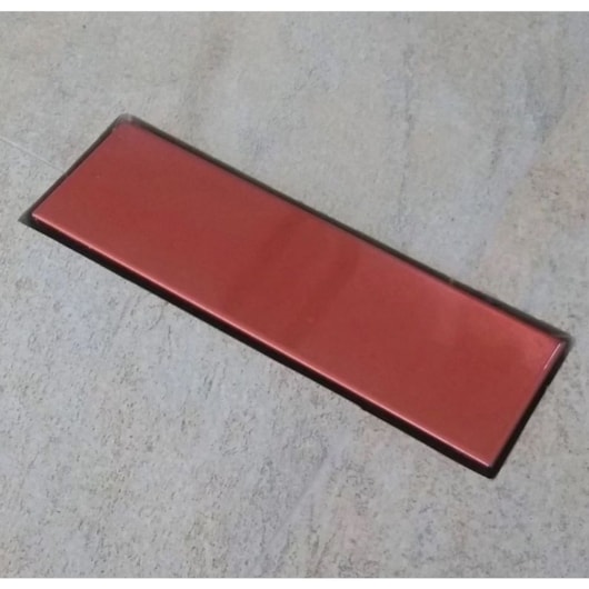 Ralo Tiny Pvc 25cm Com Tampa Inox Rose Gold Linear - Imagem principal - 85dcb4c9-43c8-4eb6-a641-de3aed906886