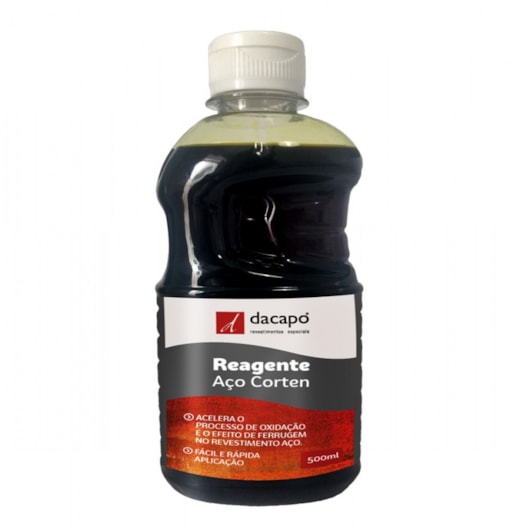 Reagente Aço Corten Dacapo 500ml - Imagem principal - d637fcc0-99a9-4179-bdd6-f582d894de9f