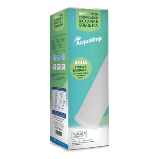 Refil De Purificador Pur-02 Acqualimp - Imagem principal - b194b6b3-4b25-4472-a95d-9f9f31c00d68