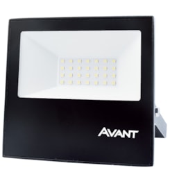 Refletor De Led Slim30 Luz Amarela Bivolt Avant 3000k 2250lm