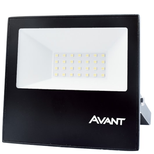 Refletor De Led Slim30 Luz Amarela Bivolt Avant 3000k 2250lm - Imagem principal - dfac924a-58f2-49d8-930d-24a313fba5dd