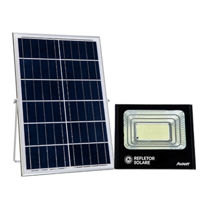 Refletor Holofote Solare 100W Luz branca 6500K Bivolt Avant