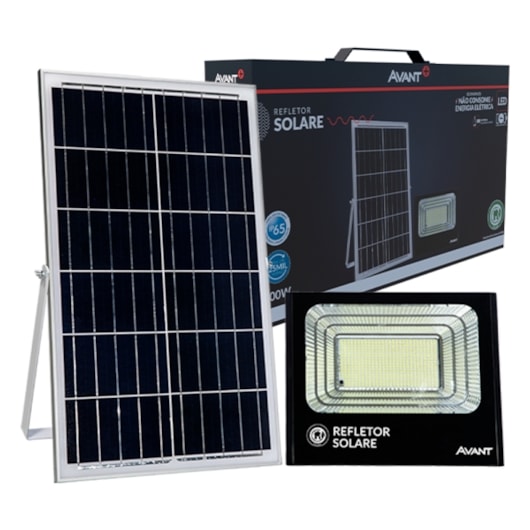 Refletor Holofote Solare 200W Luz branca 6500K Bivolt Avant - Imagem principal - 023dc838-763a-489e-8480-9831f9be0fd9