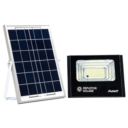 Refletor Holofote Solare 25W Luz branca 6500K Bivolt Avant