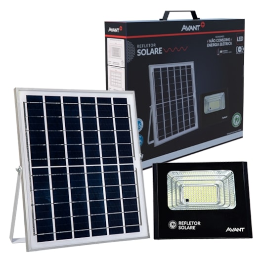 Refletor Holofote Solare 40W Luz branca 6500K Bivolt Avant - Imagem principal - ed3804a4-8250-4464-8975-b899254d26e8