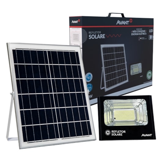 Refletor Holofote Solare 60W Luz branca 6500K Bivolt Avant - Imagem principal - 43eb87e0-dd89-49bc-9fa9-88f0b85fbbde