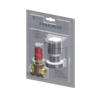 Registro De Gaveta Com Acabamento Petra Fabrimar 3/4