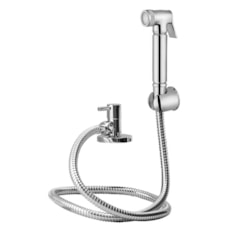 Registro Para Ducha Higiênica 1/4 de Volta Com Ducha Metal Cromado Lexxa