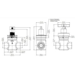 Registro Tipo Gaveta Basetec Pvc Com Acabamento Invicta 25mm Cromada Docol