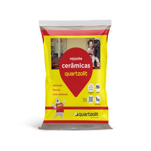 Rejunte Flexível 1kg Branco Quartzolit - Imagem principal - 90ce2a76-ca07-4cb1-ad7a-05518f5e0a8a