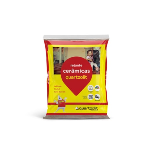 Rejunte Flexível Branco Quartzolit 5kg - Imagem principal - 56a02c96-6225-4b1a-907f-fa46659bb552