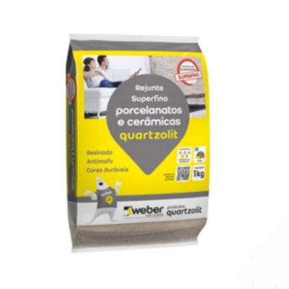 Rejunte Para Porcelanato/mármore/granito 1kg Marfim Quartzolit