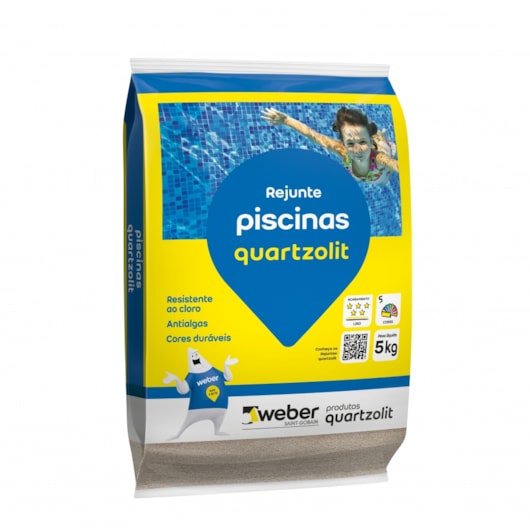 Rejunte Piscina Sc 5kg Verde Floresta Quartzolit - Imagem principal - d7fe6aef-23f8-43a6-a923-ed00c58c4d27