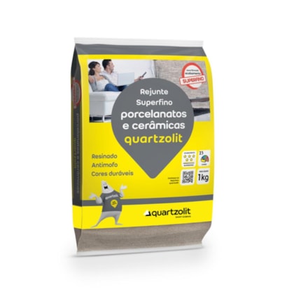 Rejunte Porcelanato/mármore/granito Sc 1kg Cortiça Quartzolit