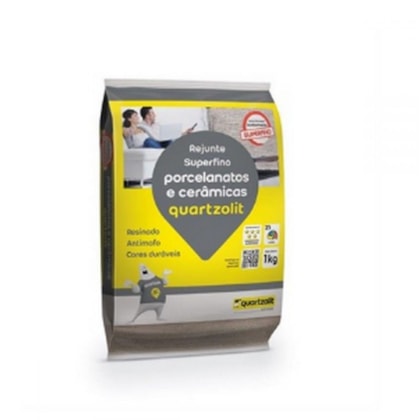 Rejunte Porcelanato/mármore/granito Sc 1kg Marrom Canela Quartzolit