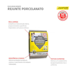 Rejunte Porcelanato/mármore/granito Sc 5kg Tijolo Quartzolit