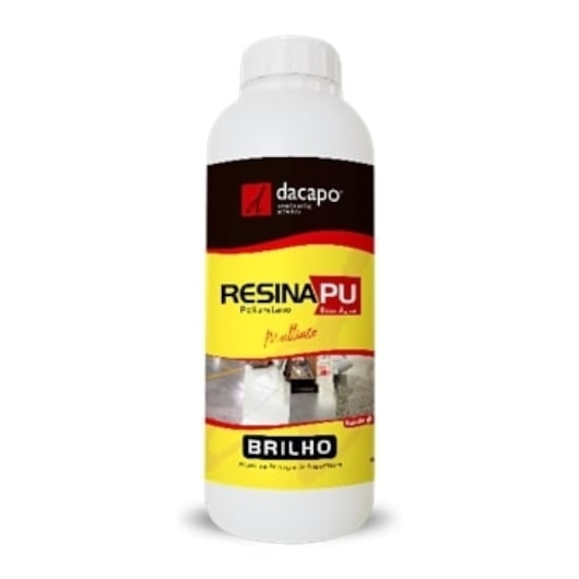 Resina PU Poliuretano Transparente À Base De Água Brilho Dacapo 1l - Imagem principal - 3b2f3d73-40ee-43bd-9bdb-5a76082087d0