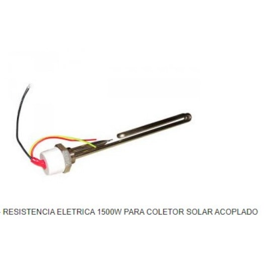 Resistencia Elétrica Para Coletor Solar Acoplado 1500W Komeco - Imagem principal - 389a21c4-80dd-4392-b92d-1c722d22c02f