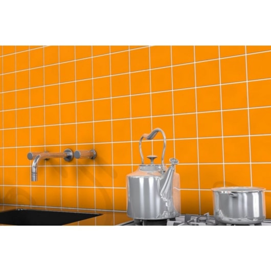 Revestimento 10x10cm Tel Laranja Ceral - Imagem principal - cf6c6e12-8090-4825-8a32-d127aaebbfa6