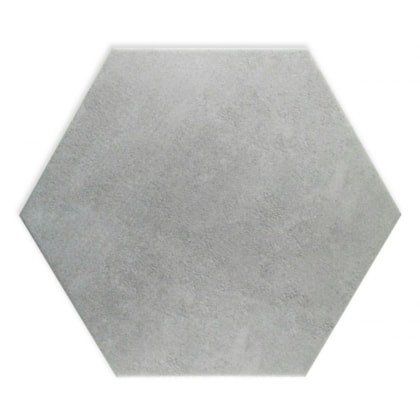 Revestimento Atlas Om-15209 Sirius Hexagonal Mate Cimento 22,3x22,3cm Retificado
