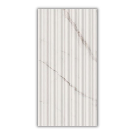 Revestimento Biancogres Aris Calacata Altíssimo Acetinado 45x90cm Retificado - Imagem principal - 03933212-ba53-4dab-a872-bba261bc7f3e