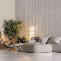 Revestimento Biancogres Aris Gris Armani Acetinado 45x90cm Retificado