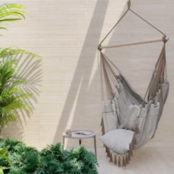 Revestimento Biancogres Aris Travertino Clássico Acetinado 45x90cm Retificado