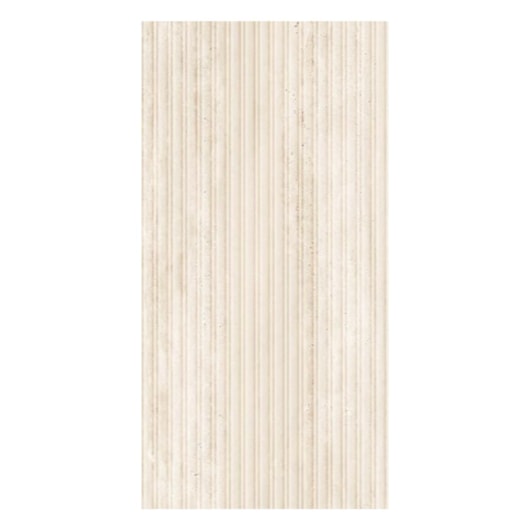 Revestimento Biancogres Aris Travertino Clássico Acetinado 45x90cm Retificado - Imagem principal - e64b9e36-8f9d-49cd-9084-704920e60e74