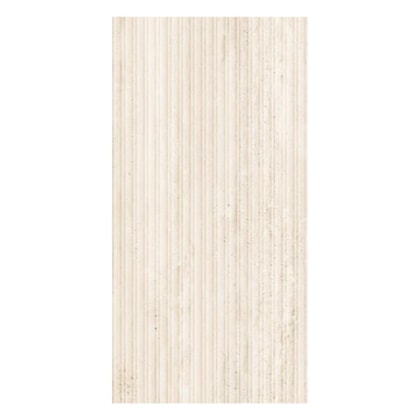 Revestimento Biancogres Aris Travertino Clássico Acetinado 45x90cm Retificado