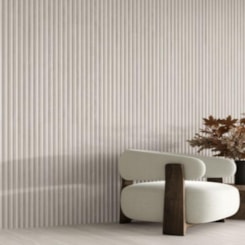 Revestimento Biancogres Flut Travertino Tivoli Acetinado 45x90cm Retificado