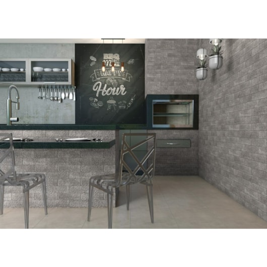 Revestimento Ceral Brick Cimento Acetinado 7,5x25cm - Imagem principal - 61db41db-dc7b-4752-b1a4-8f9586ac1aaf