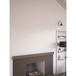 Revestimento Ceusa Dália Branco Acetinado 43,7x63,10cm Retificado 